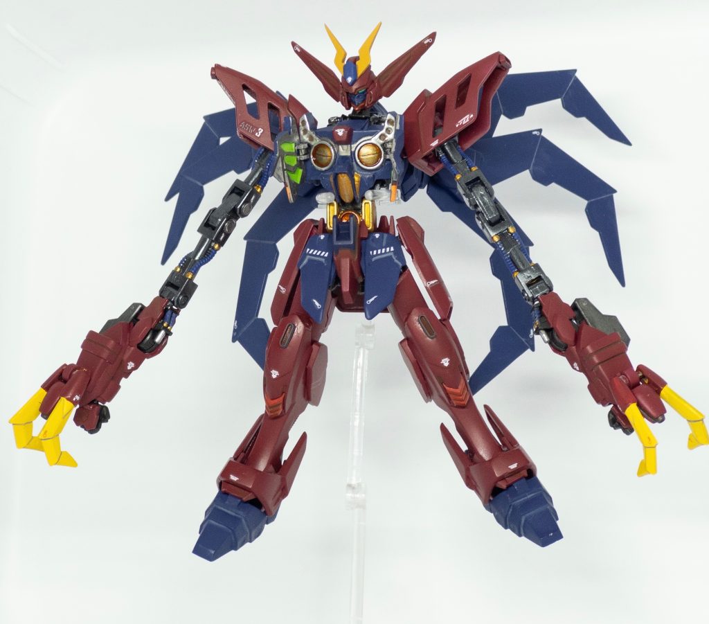 もちろん胸部ハッチ開閉とアーム展開は欠かせません