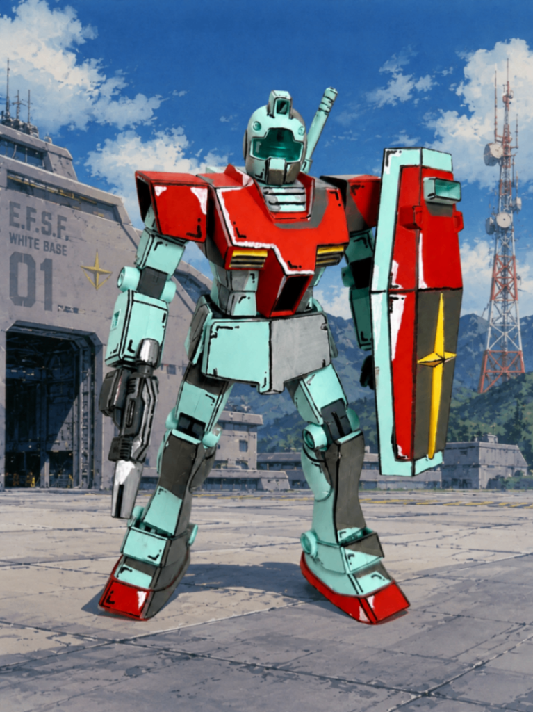 RGM-79 ジム–3枚目/制作者：YUNAGI•work