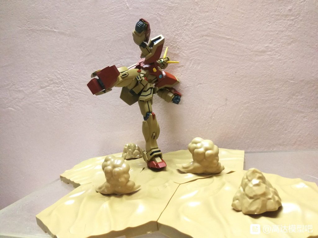 ROBOT魂•シャイニングガンダム•砂漠仕様–7枚目/制作者：risuisei