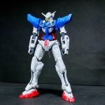 製作中のエクシア進展しました。腿部の延長後に多めのスジ彫りしました🤣①の頭部の画[…]
