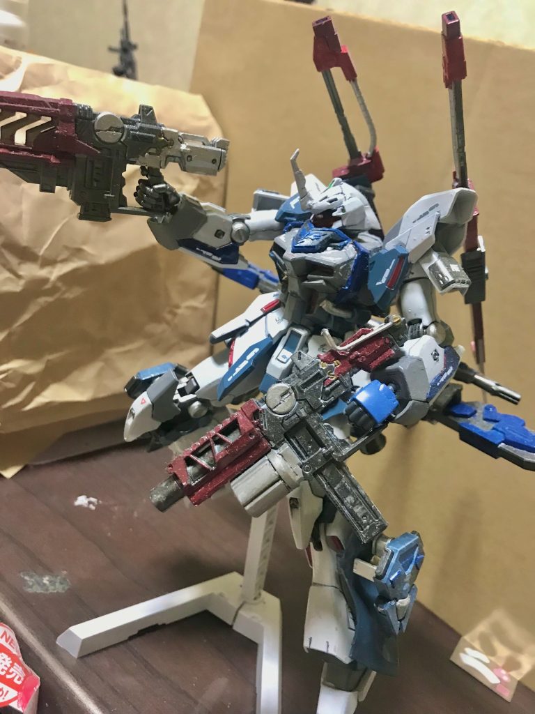 手持ち武器装備。