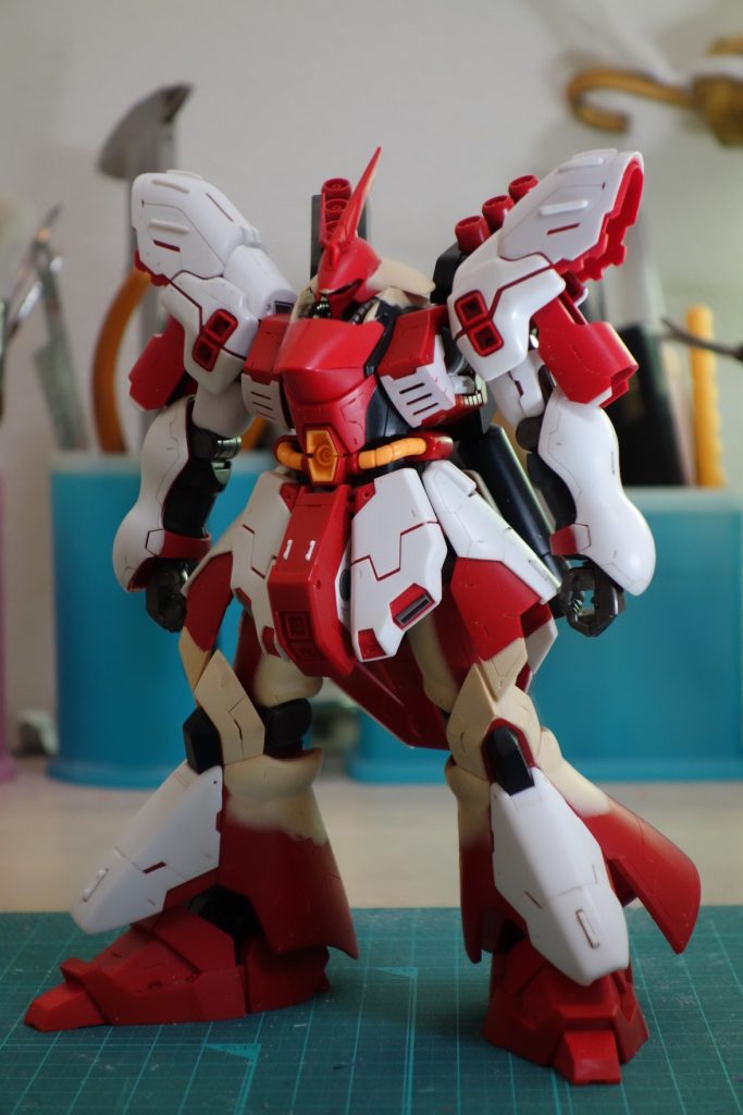 エポシキパテとバキュームフォームでボリュームアップ