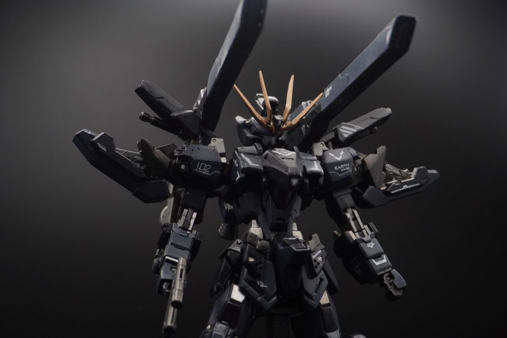 デュエルガンダムspec2黎明「レイメイ」バックパック装備