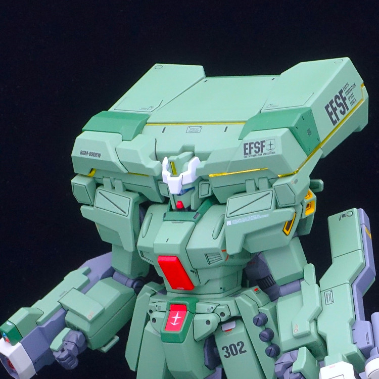 HG 1/144 EWACジェガン｜すもぷら37さんのガンプラ作品｜GUNSTA