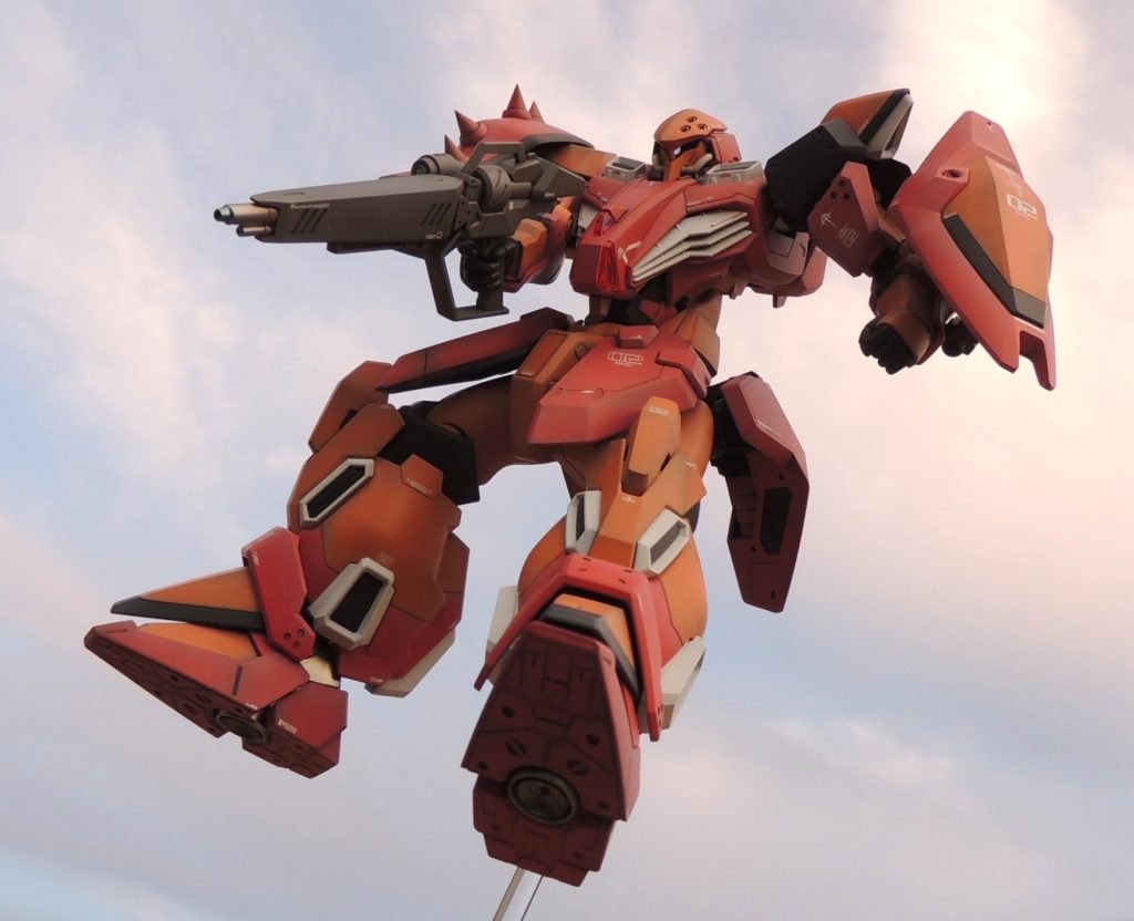 最後まで御覧いただき、ありがとうございます！HG1/144Me02R-M01 メッサーM01型(ガウマン機)は、組み立てやすく、ガッシリとしたプロポーションを楽しめる好キットだと思いました！
