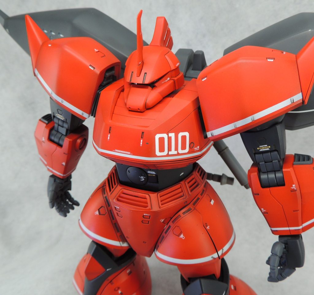 MG1/100МS-14J/BRゲルググ ウェルテクス  テスタロッサ(ジョニー・ライデン機)［モノアイ電飾仕様］–8枚目/制作者：あやぽん