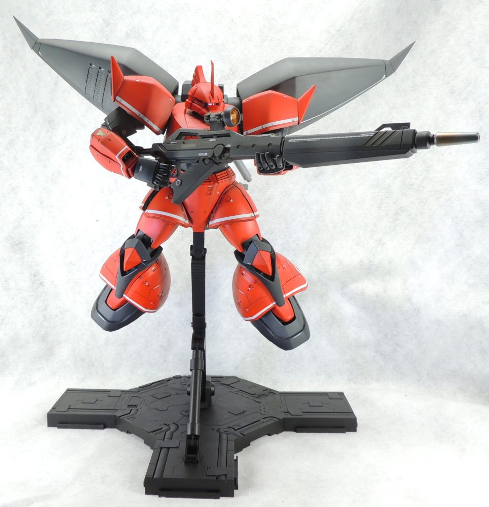 MG1/100МS-14J/BRゲルググ ウェルテクス  テスタロッサ(ジョニー・ライデン機)［モノアイ電飾仕様］