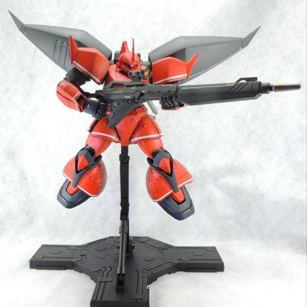 MG1/100МS-14J/BRゲルググ ウェルテクス  テスタロッサ(ジョニー・ライデン機)［モノアイ電飾仕様］