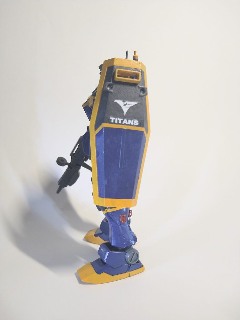T3のマークがあればよかったんですが手持ちに無かったので、ノーマルティターンズのマーキングを。