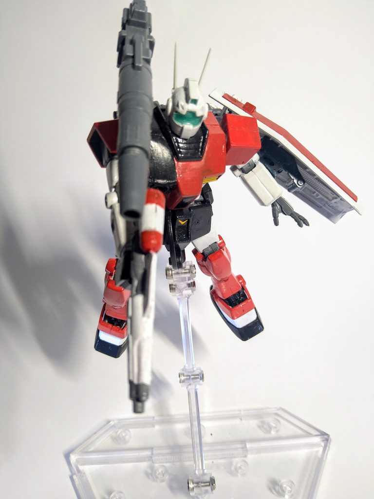 色々と余ったジャンクパーツの供養の一環としてジムキャノンを制作しました。