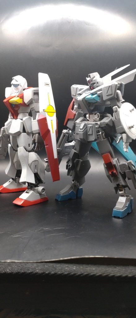 まあ0ガンダムと言いつつ母体は殆どEz-8なので似ても似つかない。