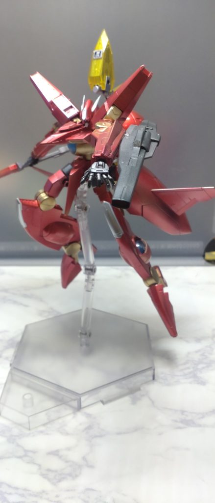 アルケーシールドの基部をGNキャノンに移植。