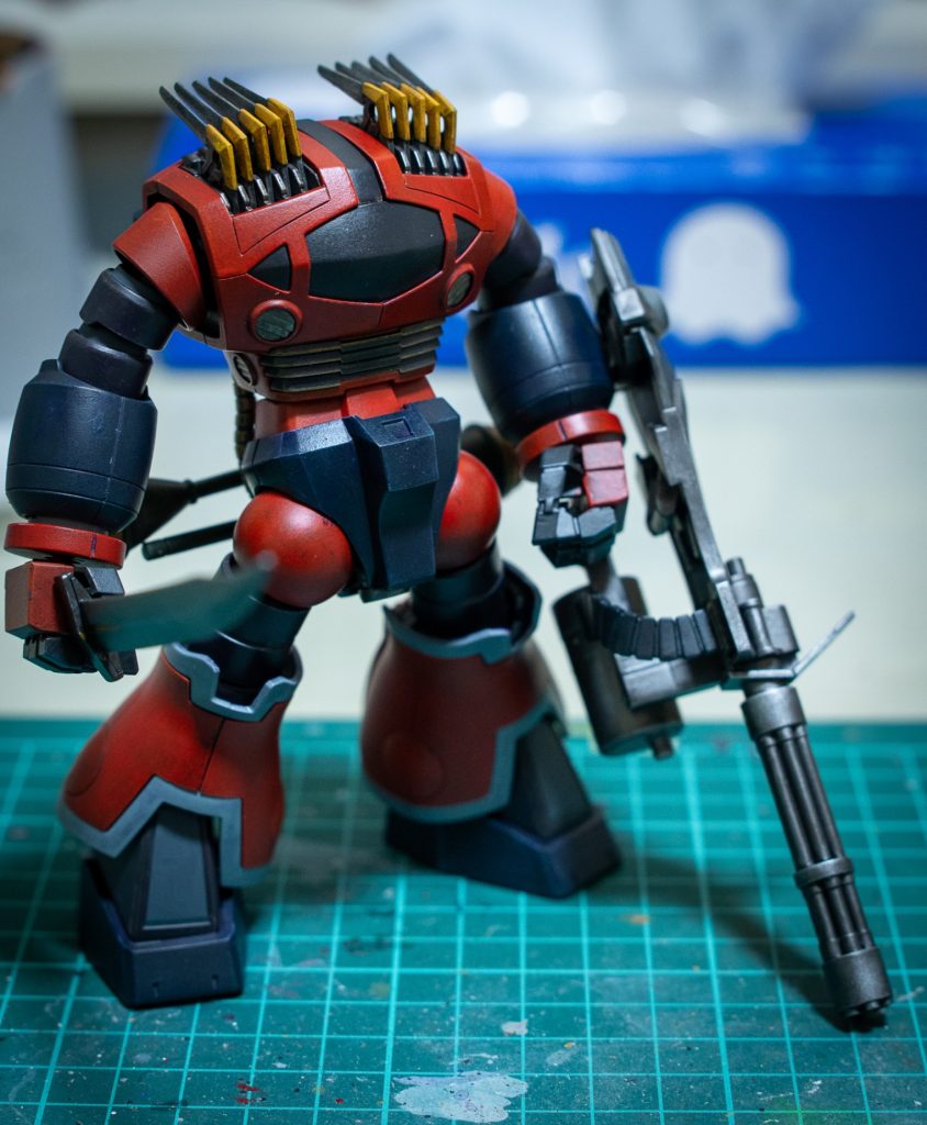 ガトリング持たせてみました。