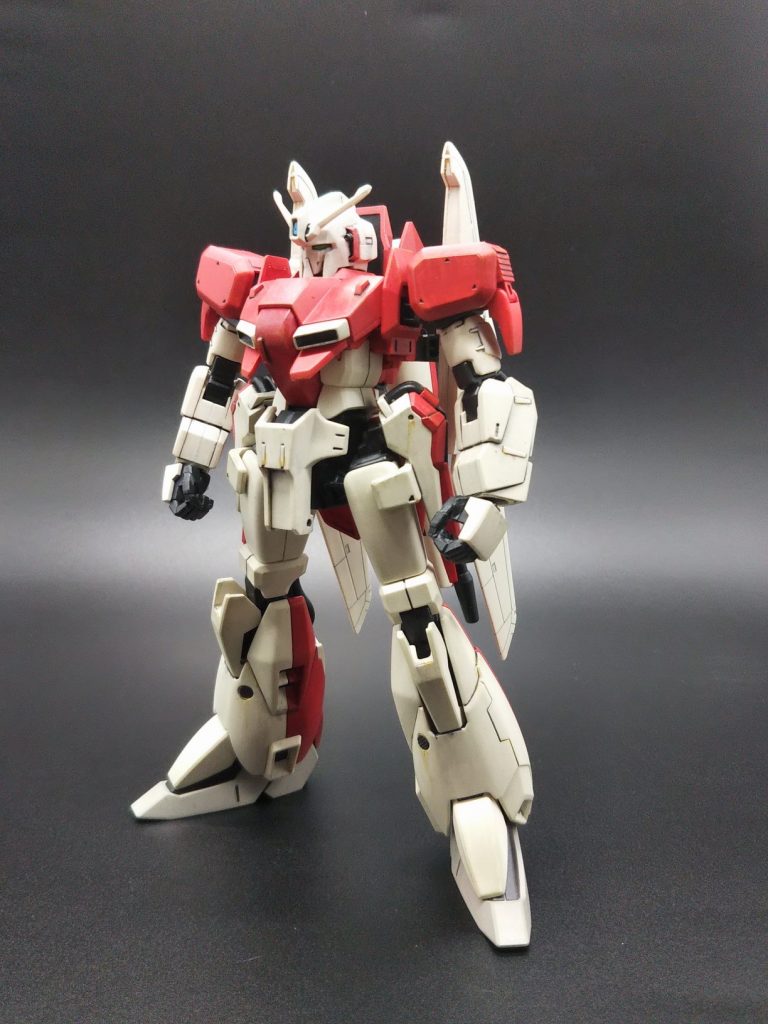 MG、HG、旧キットとあわせたら5体は組みました。可変機としてまとまりが最高すぎます。