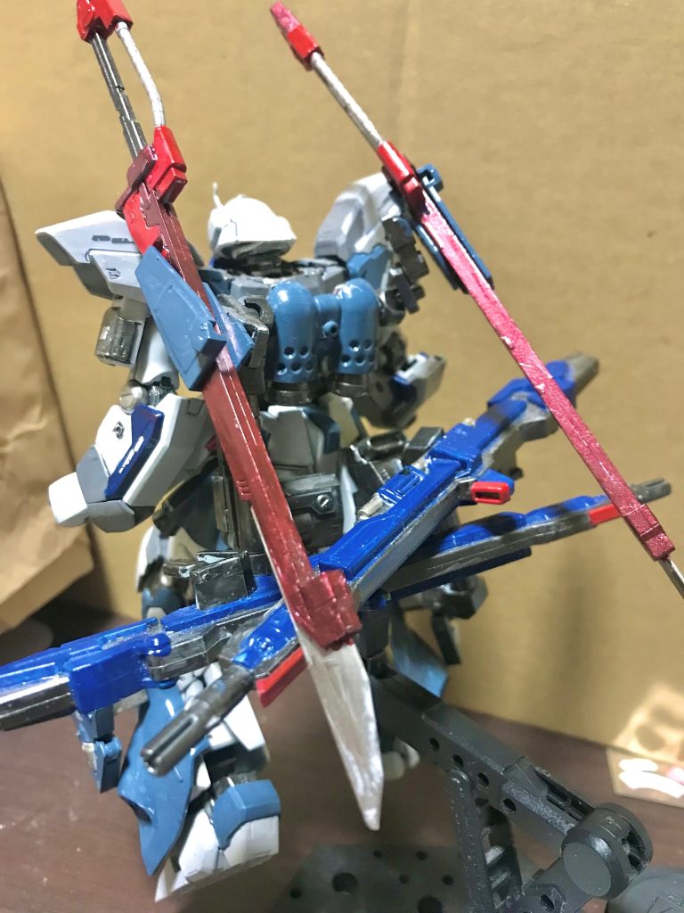 後ろ姿。バックパックバックケンプファーのものを加工しました。最後まで御覧いただきありがとうございました。