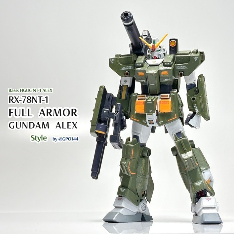 アレックスさま専用 フルアーマー アレックス 風｜gpo144さんのガンプラ作品｜GUNSTA