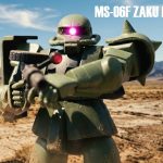 【旧キット改造】量産型ザクII（MSVザクマインレイヤーの本体）。