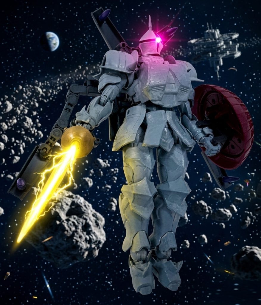 型にとらわれずに自由にミキシングしよう(gundam-kao3)次回もお楽しみに♪