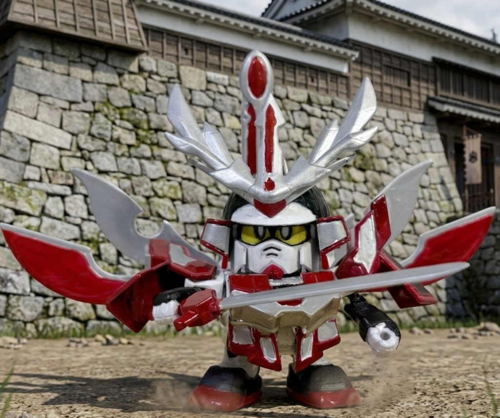 小さくてもカッコ可愛いのがSDガンダムの魅力(gundam-kao3)次回を待て！！