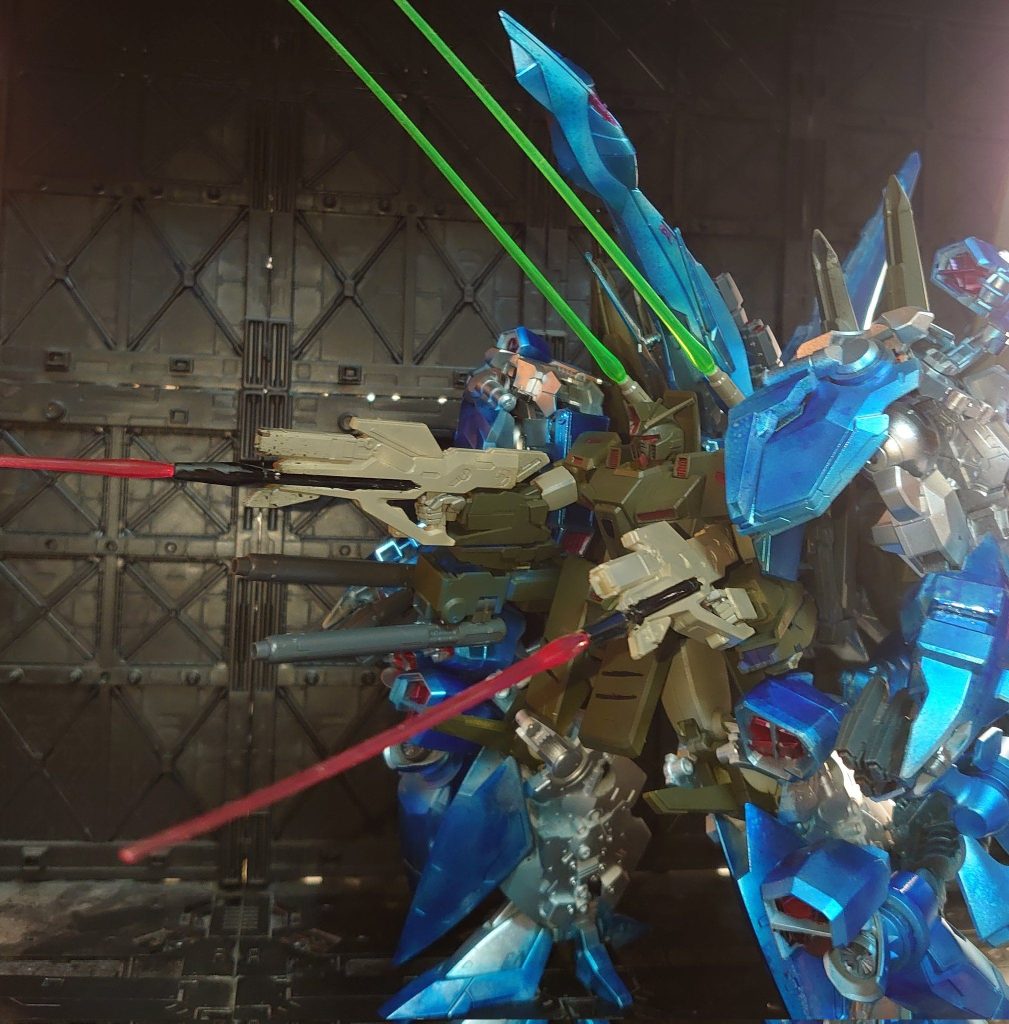 ＺＺガンダムレウカディオスユニット–3枚目/制作者：アレス