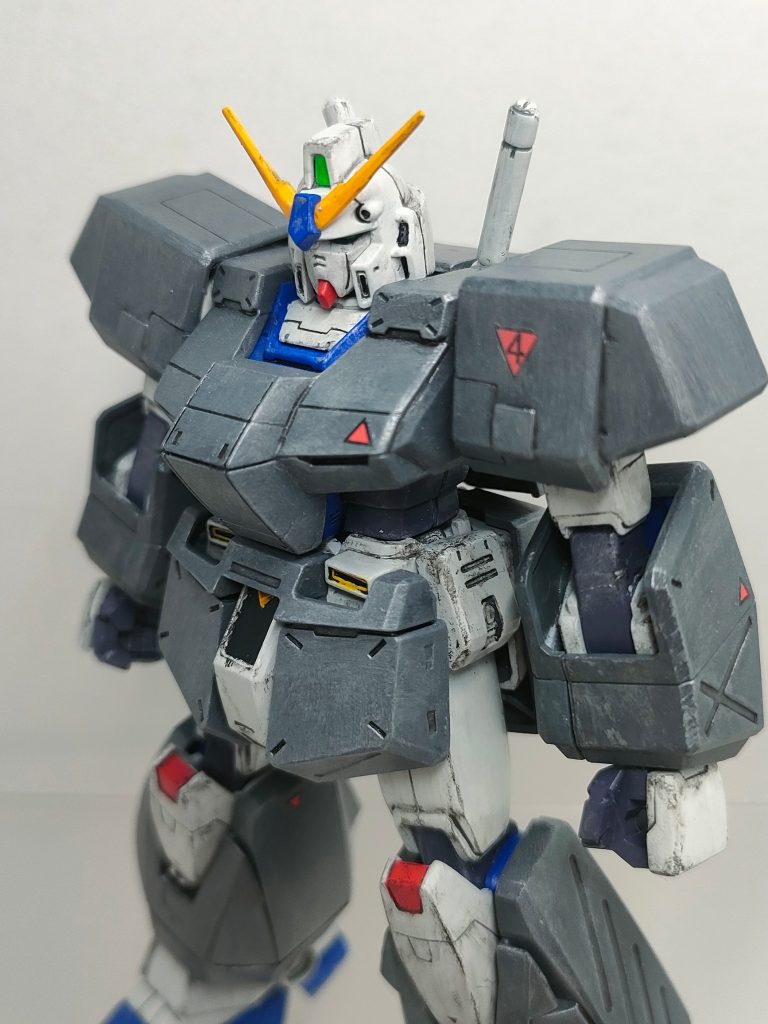 チョバムアーマーは良い感じに塗装とウェザリングが出来て満足😆