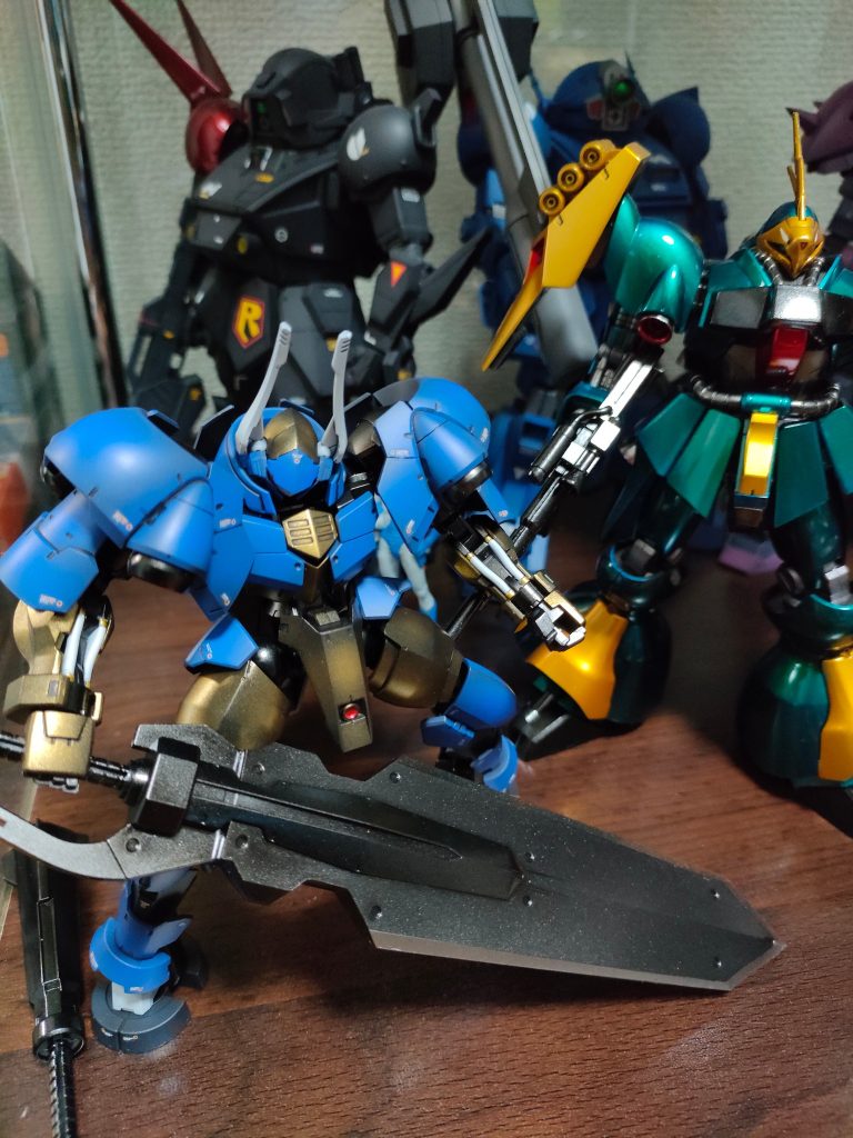 コレクションケースに飾って終了。よかったら2日前にアップしたガンダムXXも見てね。次はRジャジャ予定してます。宜しくどうぞ。