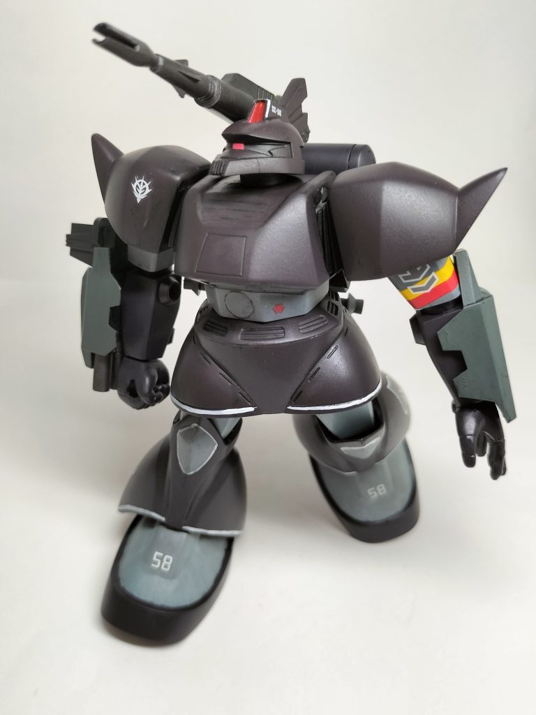 久しぶりの旧キット、やっぱり楽しいですね(gundam-kao6)バンダイさん、MSV再販ずーっと待ってますからね！最後までご覧いただきありがとうございました✨️