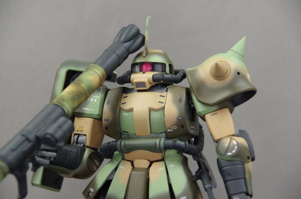 MG2.0　MS-06S　ザク迷彩塗装