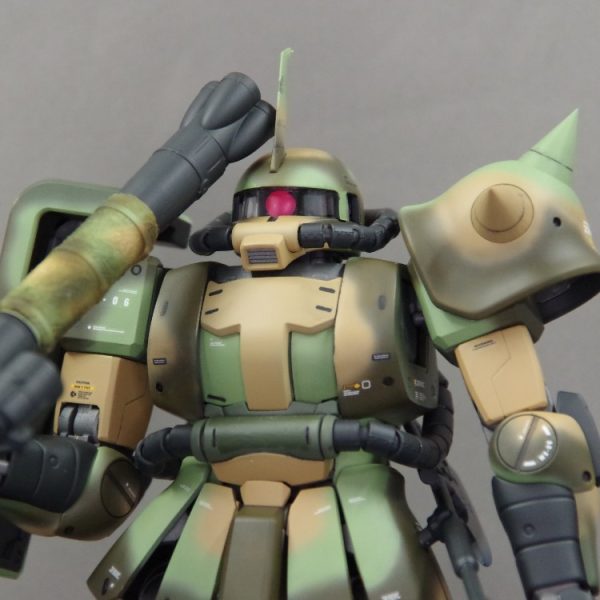 MG2.0　MS-06S　ザク迷彩塗装