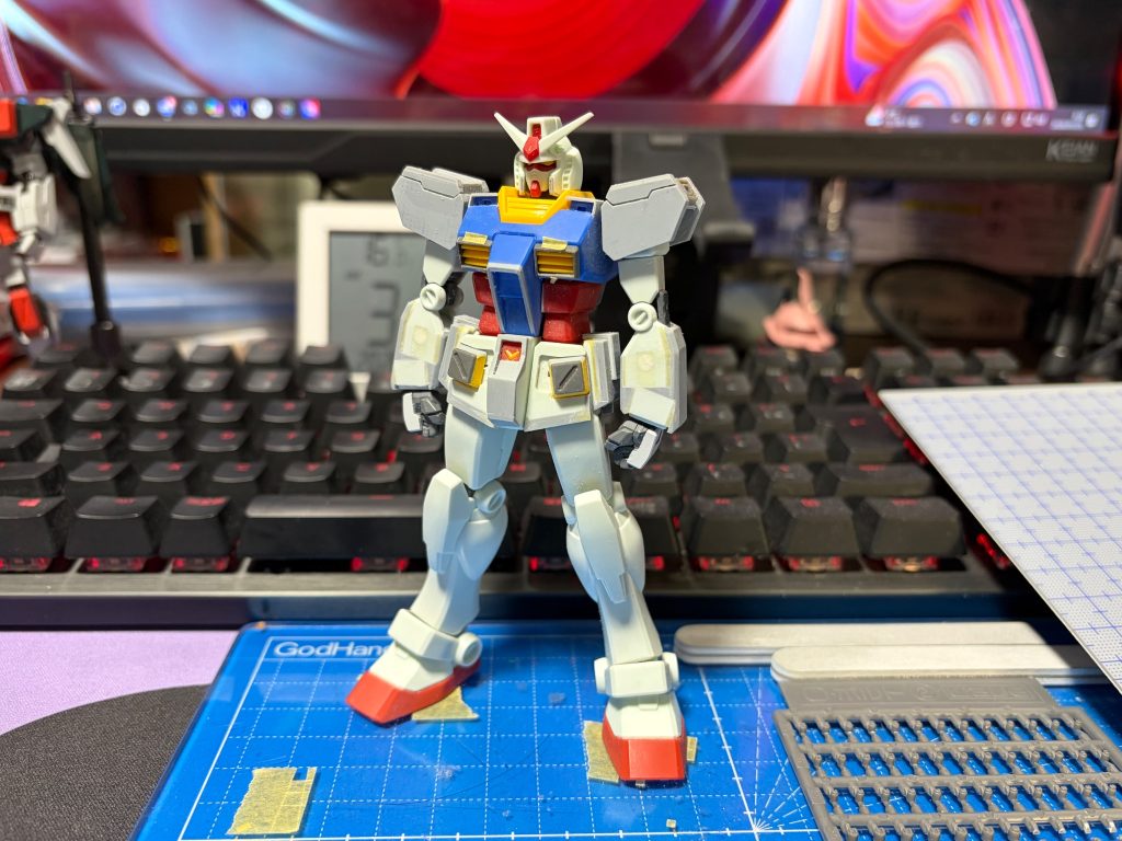 腕の強引な加工を思いついた時はどうかしていたと思います。