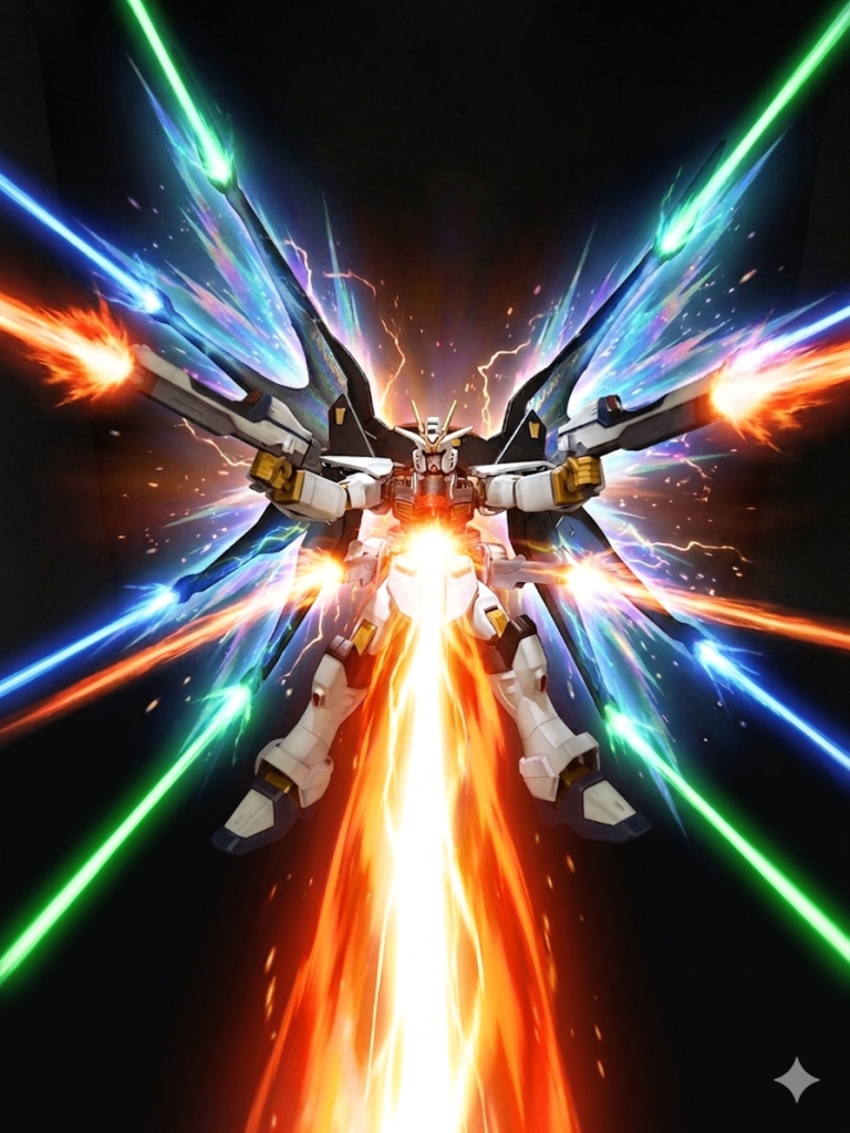 Geminiくんターイム♪ド派手すぎて草(gundam-kao2)