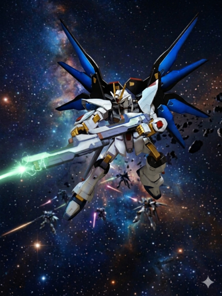 エフェクト入れるとやっぱり違いますね(gundam-kao3)