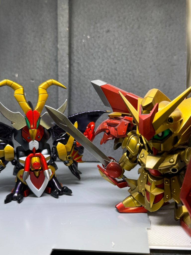 レジェンドBBスペリオルドラゴンとの比較長友と冨安くらい体格差があります(zaku-kao7)