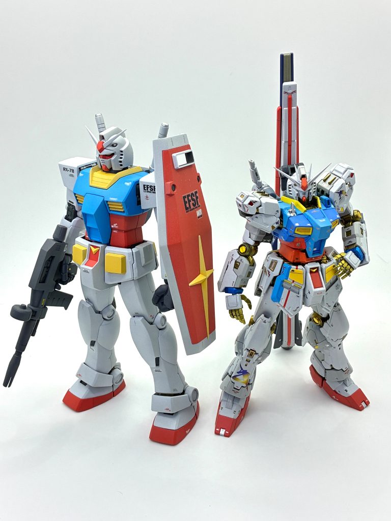 RG1/144と比較。