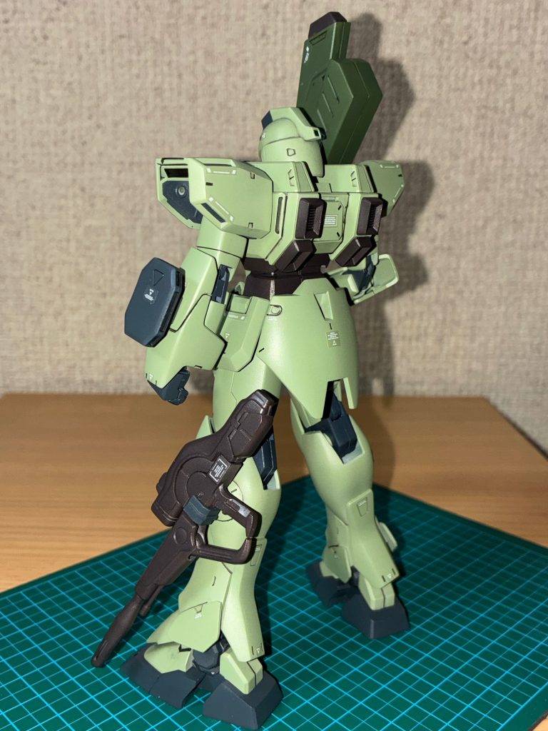 いつも通りに半艶です(トップコートはしません)