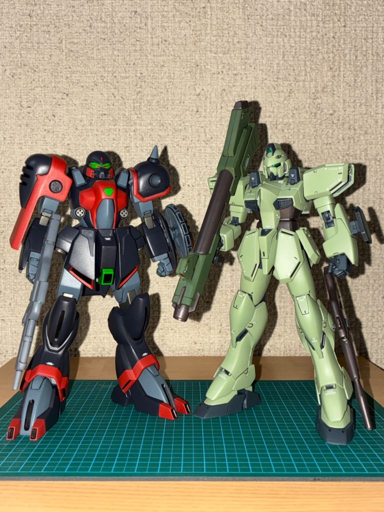 比較のために並んで一枚&nbsp;