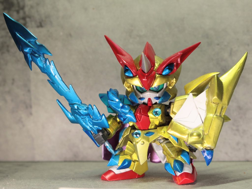 聖竜騎士ゼロガンダム–2枚目/制作者：HIRO0777