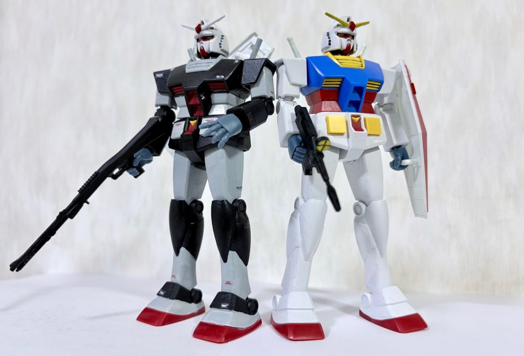 私は2024年の年末にリバイバル版ガンダムを投稿した事をきっかけにガンスタを始めました。当初は自分の過去作を投稿する事が多かったですが、多くの作品を目にして行く過程で自分の創作意欲に火が付き、HGUC、BB戦士、旧キット、食玩問わず様々な作品を作っていく事ができました。