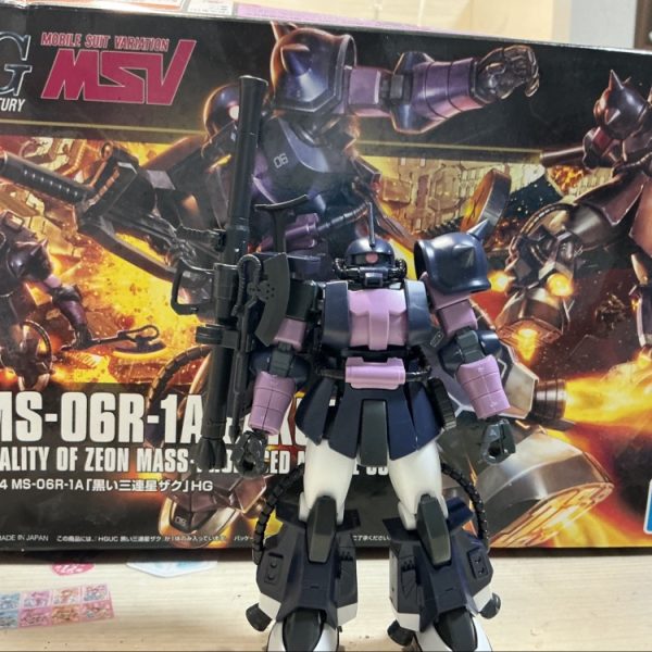 HG MS-06R-1A 黒い三連星ザクⅡ