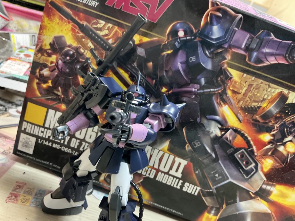 ザクマシンガン装備