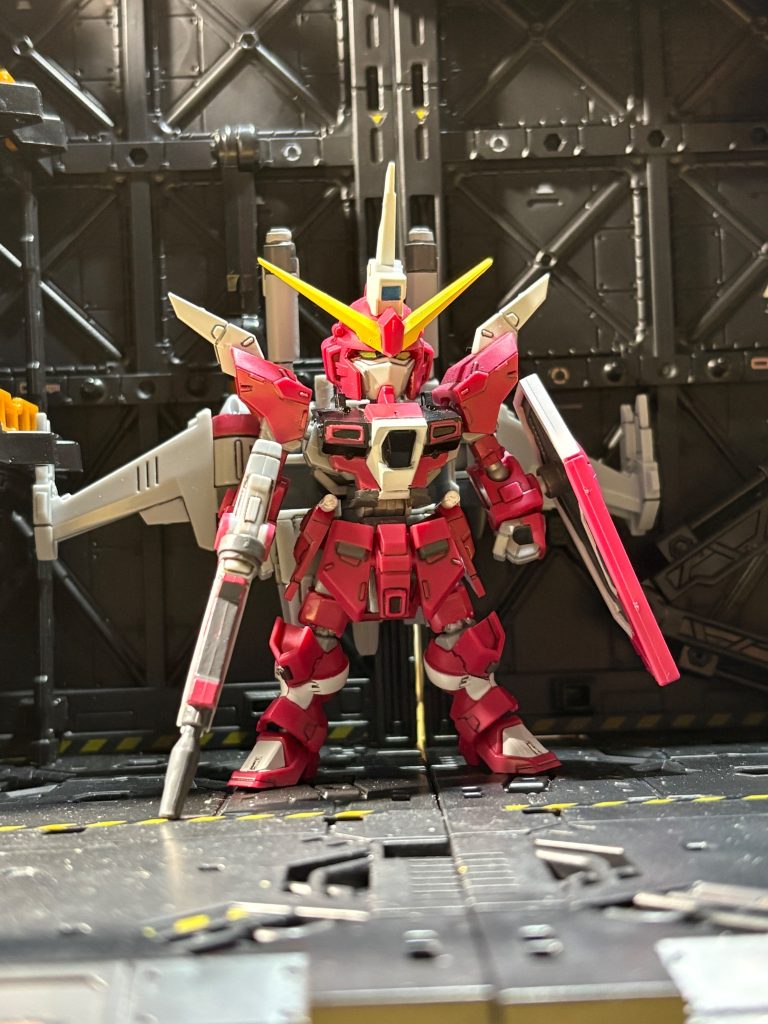 本体はいつものように手足の延長と腰の可動部の変更をしてあります。&nbsp;