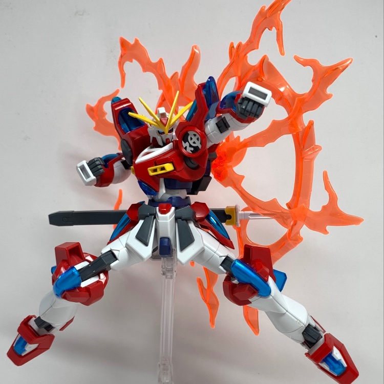 HGBFT カミキバーニングガンダム｜神宮寺玲那-Re⑦/ガンプラリハビリ中