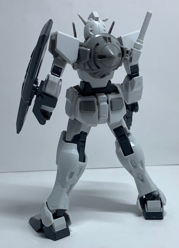 後ろ姿。