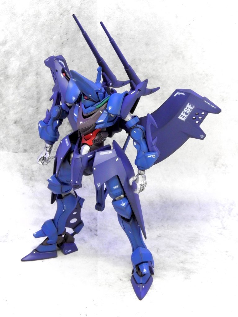 HG ハンブラビ GQ (黒立ち上げ)–2枚目/制作者：ARIKA_plamozombie