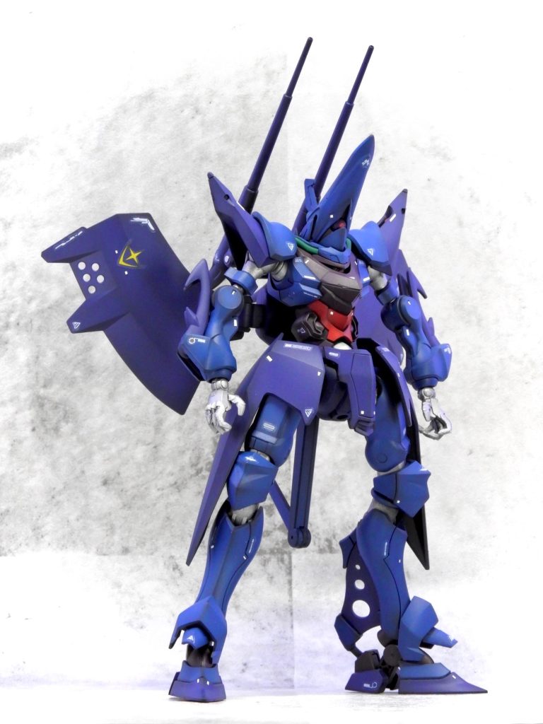 HG ハンブラビ GQ (黒立ち上げ)–3枚目/制作者：ARIKA_plamozombie
