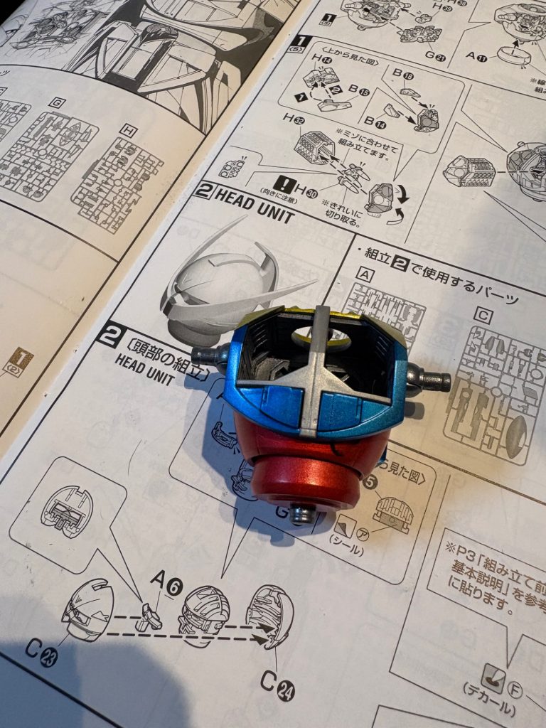 MGターンＡガンダム　グラデーション塗装（風）–8枚目/制作者：ボスザル