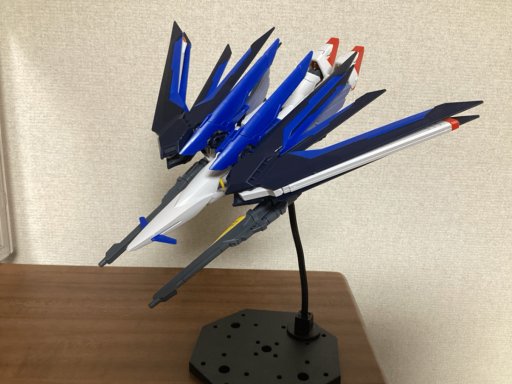 変形ももちろん可能です！ライジングフリーダムのバックパックは使い勝手がものすごくいいですね！