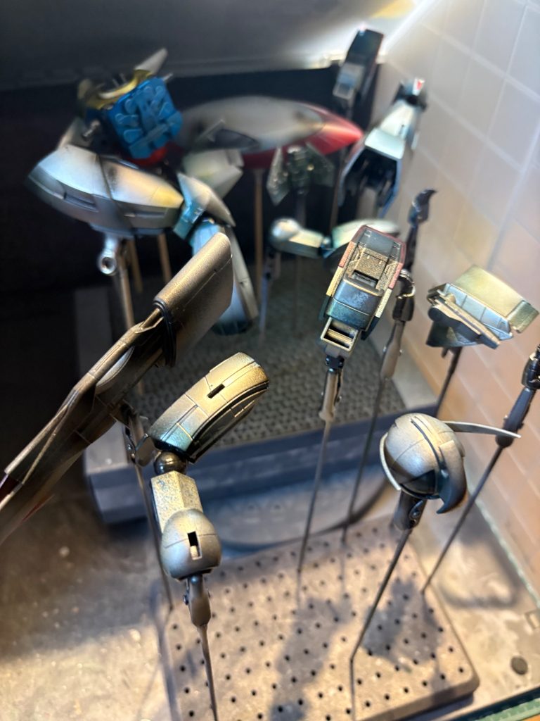 せっかくなんで制作途中も写真撮ってたんでアップ