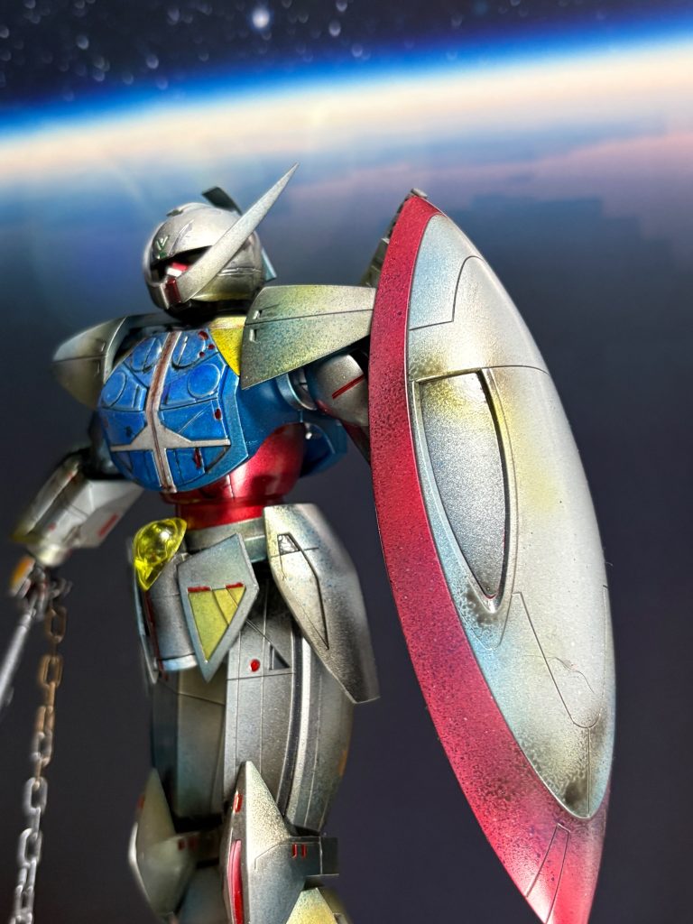 MGターンＡガンダム　グラデーション塗装（風）