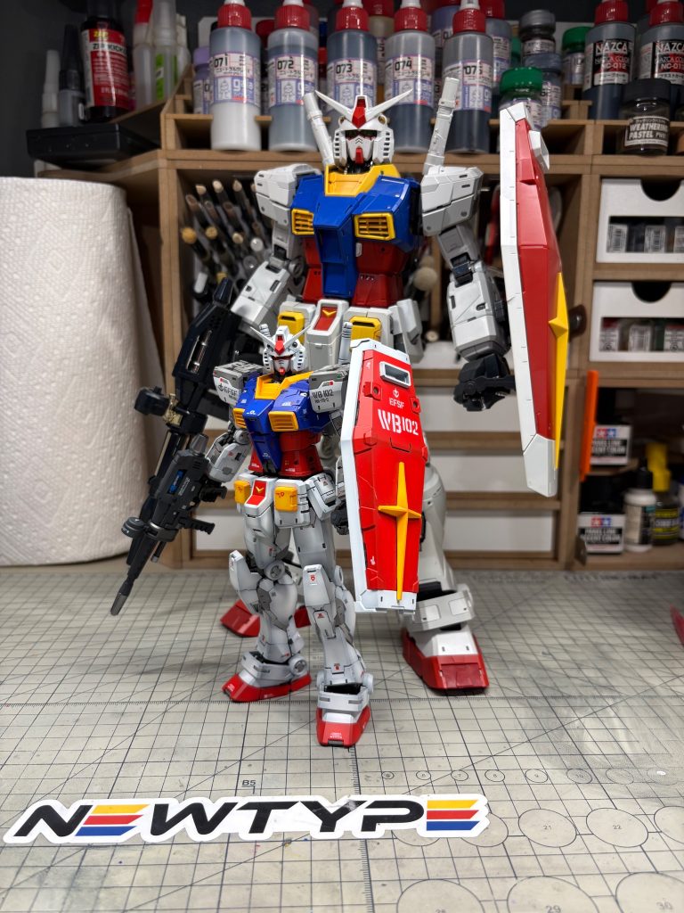 Fat Cat RG RX78-2 2.0 Upscale Full Painted Kit